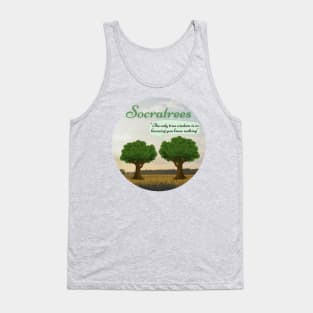 Socratrees - Funny Philosophy Pun Tank Top